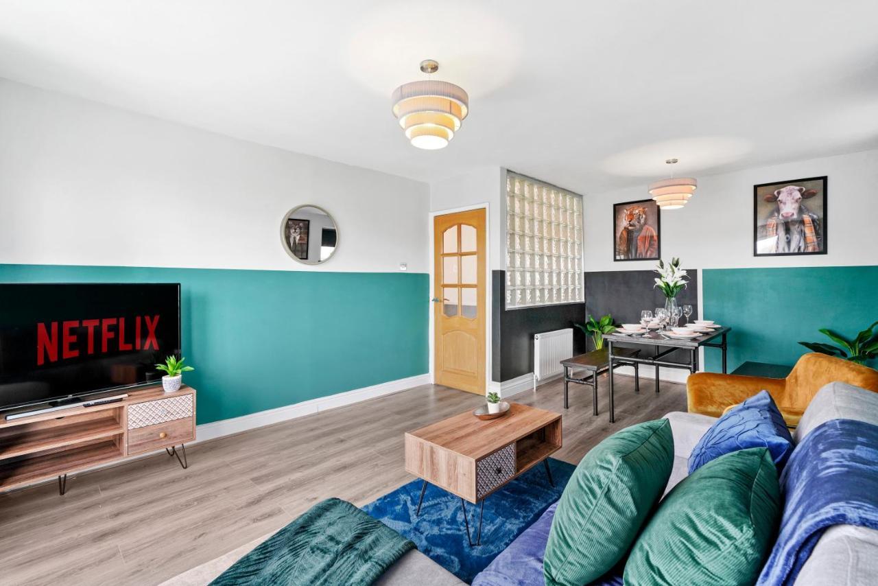 Leek WoottonThe Stylish Warwick Abode - Balcony - Garden别墅 外观 照片