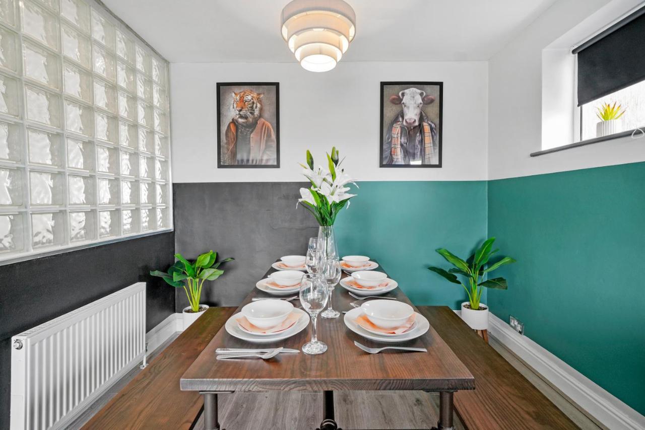 Leek WoottonThe Stylish Warwick Abode - Balcony - Garden别墅 外观 照片